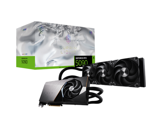 MSI GeForce RTX 5090 32G SUPRIM LIQUID SOC Graphics Card
