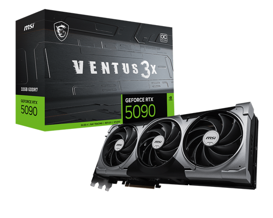MSI GeForce RTX 5090 32G VENTUS 3X OC Graphics Card